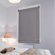 Tenda a rullo oscurante (75 x 180 cm) Tinta unica Grigio