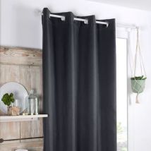 Tenda oscurante isolante (140 x 260 cm) Copenhague Grigio antracite