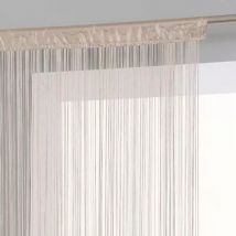 Rideau de fil (90 x H200 cm) Uni Lin