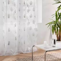 Tenda trasparente (140 x 240 cm) Edelia Argento