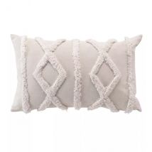 Cuscino rettangolare (50 cm) Safira Ecru