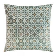 Housse de coussin carrée velours (60 cm) Joan Vert kaki