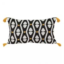 Coussin rectangulaire coton (30 x 50 cm) Tribal Multicolore