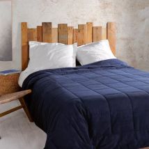 Gewatteerde bedsprei (230 x 250 cm) Vercors Marine blauw