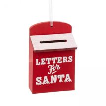 Brievenbus Santa Rood