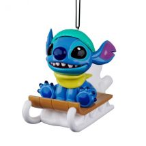 Sospensione di feste Disney Stitch Slitta Blu
