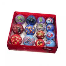 Coffret de 14 boules de Noël (D75 mm) Disney Avengers Multicolore