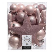 Kit di decorazioni di Natale Novae Rosa cipria