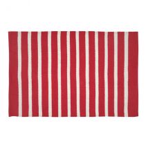 Tapis coton (60 x 90 cm) Calvi Rouge
