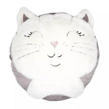 Coussin enfant rond (40 cm) Choubidou Blanc