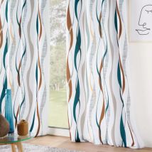 Rideau oeillets (140 x 280 cm) Lisana Multicolore