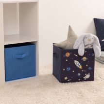 Set di 2 portaoggetti bambini (29 x 29 cm) Espace Blu