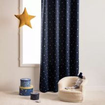 Rideau occultant enfant (135 x 260 cm) Espace Bleu