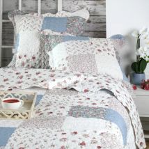 Bedsprei met kussensloop (180 x 240 cm) Agnes Meerkleurig