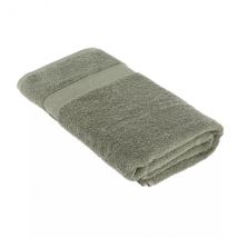 Serviette de bain coton (90 x 150 cm) Timeless Vert kaki