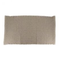 Woonkamer katoenen tapijt (50 x 90 cm) Mimetisme Taupe