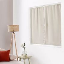 Rideau occultant passe-tringle (60 x 120 cm) Night Beige