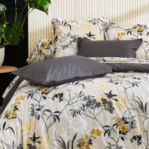 Taie de traversin percale de coton (L200 cm) Asia Beige