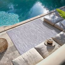 Outdoor vloerkleed (120 x 170 cm) Bono Lichtgrijs
