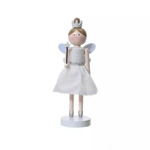 Casse-noisette en bois (H38 cm) Fée princesse Blanche