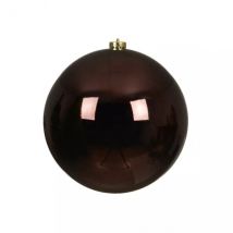 Boule de Noël (D200 mm) Alpine Noir truffé