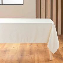 Nappe rectangulaire lin (140 x 240 cm) Pauline Ecru