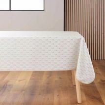 Rechthoekig vlekwerend tafelkleed (145 x 240 cm) Piana Beige