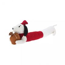 Zugluftstopper Weihnachten (82 x 20 cm) Nano chien Weiß