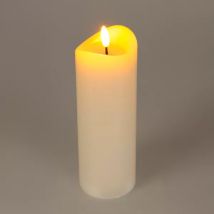 Kerze batteriebetrieben LED (H15 cm) Christmas Ivoire