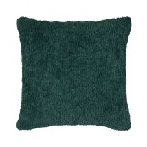 Coussin carré fausse fourrure (45 x 45 cm) Timmy Vert émeraude