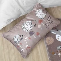 Kinder-Kissen rechteckig Samt (30 x 50 cm) Gabin Braun