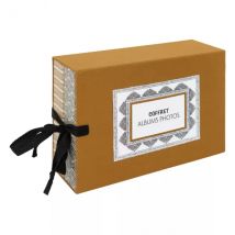 Doos met 2 fotoalbums (H16,7 cm) Paloma Veelkleurig
