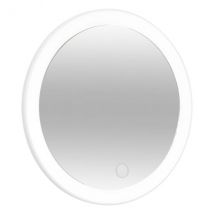 Miroir grossissant à poser LED (D18,3 cm) Nota Blanc