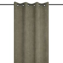 Rideau velours (140 x 260 cm) Dandy Vert kaki