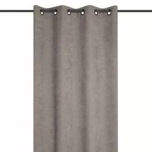 Rideau velours (140 x 260 cm) Dandy Taupe