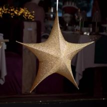 Kerstster om op te hangen (D180 cm) Christmas Or