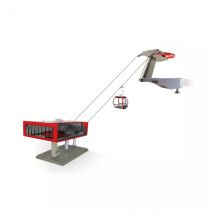 Kerstdorp My Village Luxe Rode Cabine D-Line Kabelbaan