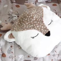 Coussin enfant carré (35 x 35 cm) Gabin Blanc