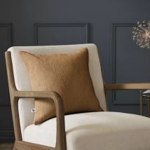 Quadratisches Kissen Baumwolle (45 x 45 cm) Sixtine Camel