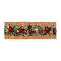 Paillasson de Noël coco (25 x 75 cm) Guirlande de Noël Multicolore