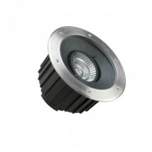 Bodeneinbaustrahler Rund Gea COB 35W IP67 LEDS-C4 55-9972-CA-CM - Neutrales Weiß 4000K - 4500K