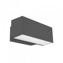 LED-Wandleuchte Aphrodita IP65 19W LEDS-C4 05-9879-14-CL - Urban Grau