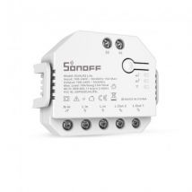 WiFi Schalter Kompatibel mit herkömmlichem Doppelschalter SONOFF Dual R3 Lite 15A - Weiß