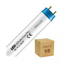 10er Pack LED-Röhren 120cm T8 Einseitige Einspeisung 14.5W 110lm/W PHILIPS CorePro Mehrere Optionen