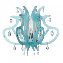 Wandleuchte SLAMP Medusa Wall Blau