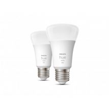 2er pack LED-Glühbirnen Smart E27 9W 800 lm A60 PHILIPS Hue White Warmes Weiß 2700K