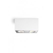LED-Wandleuchte Doppelt Warmglow 9W PHILIPS Box Weiß