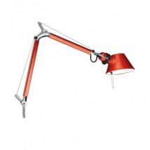 Tischleuchte Tolomeo Micro mit fixer Halterung Weiß Glänzend ARTEMIDE Rot