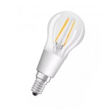 LED-Glühbirne Filament E14 4W 470 lm P40 WiFi Dimmbar LEDVANCE Smart+ Warmes Weiß 2700K