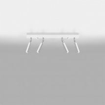 Deckenleuchte Eyetech 4 SOLLUX Weiß